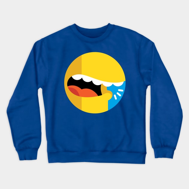 Talking Simpsons Mouth Logo Crewneck Sweatshirt by Talking Simpsons Podcast